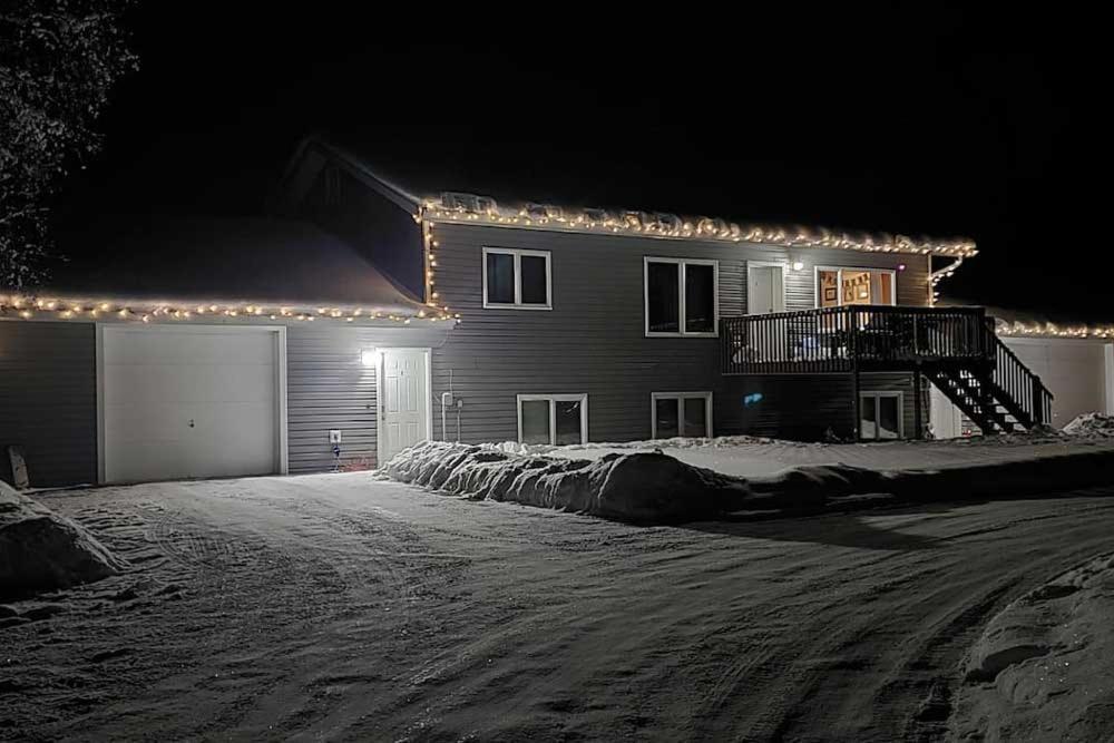 North Pole Escape With Deck And Aurora Lights Views! Villa Kültér fotó